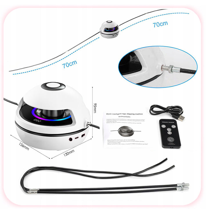 MUSIC JUMP ROPE AUTOMATIC SMART BLUETOOTH LED REMOTE CONTROL SPEAKER Manufacturer code FS002