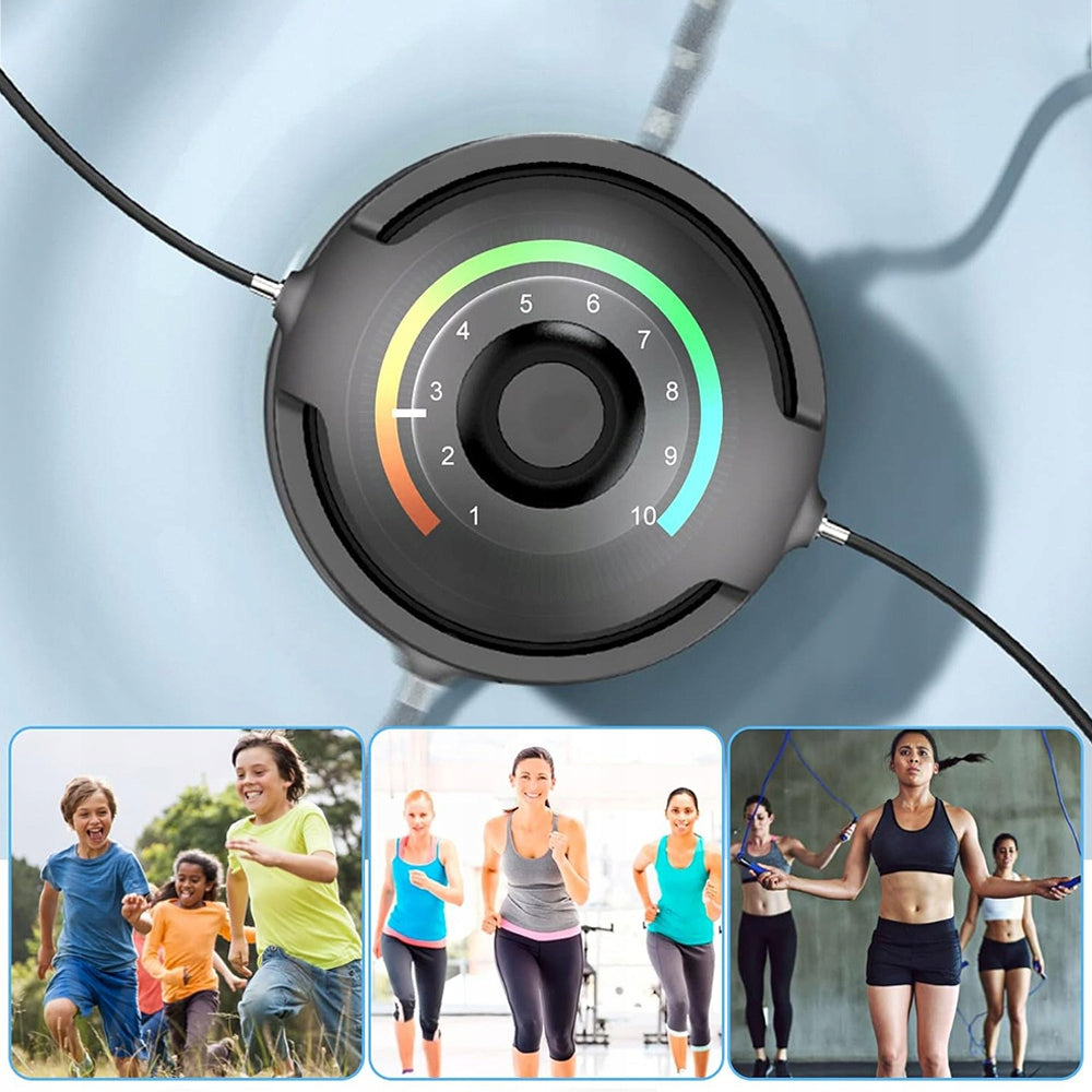 MUSIC JUMP ROPE SMART AUTOMATIC FOR BABY WITH REMOTE CONTROL AND LED Rope length 70 cm