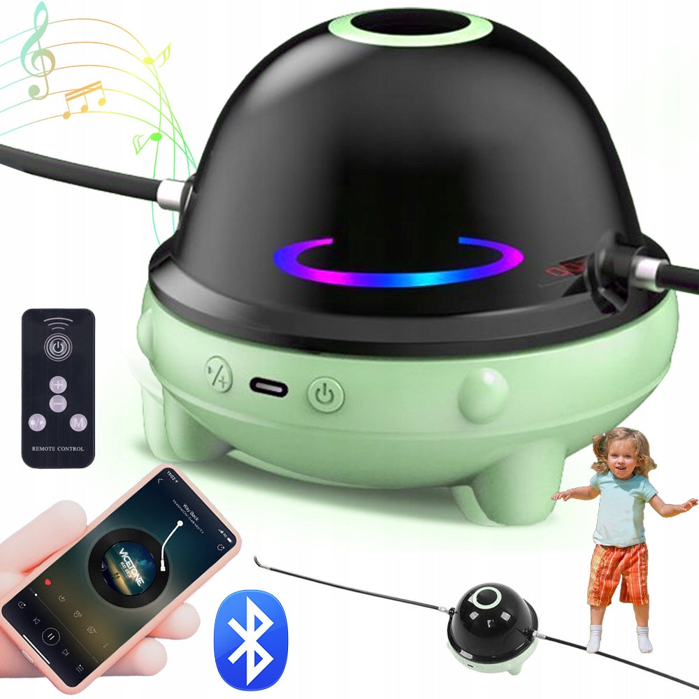 MUSIC SKIPPING ROPE INTERACTIVE ROPE FOR MANY WITH DISPLAY WITH COUNTER