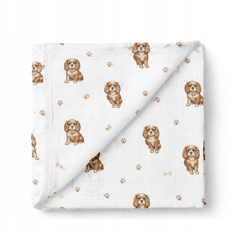 MUSLIN DIAPER BLANKET MUSLIN SWADDLE 120x120cm POLISH PRODUCT Manufacturer code 5901421439019