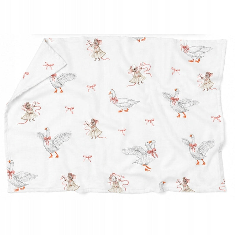 MUSLIN DIAPER BLANKET MUSLIN SWADDLE 120x120cm POLISH PRODUCT Manufacturer code 5901421439026