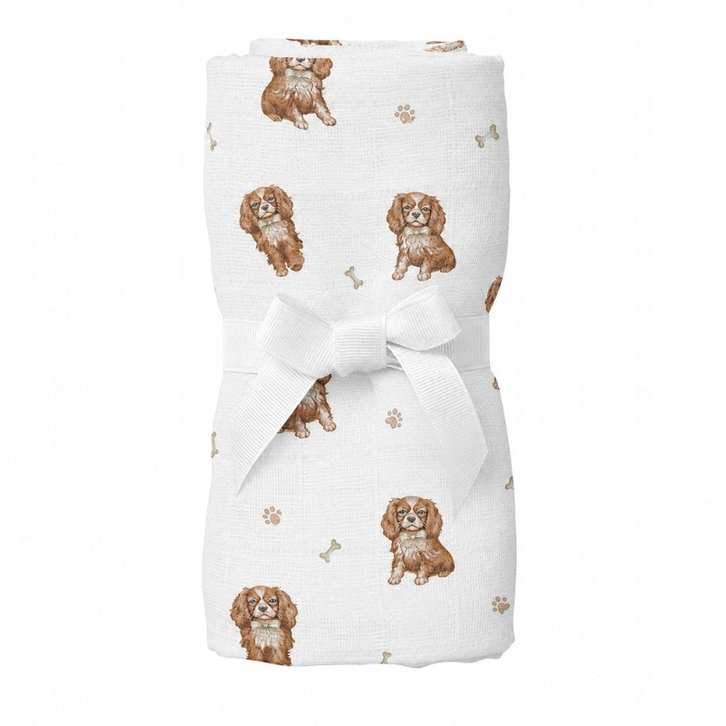 MUSLIN DIAPER BLANKET MUSLIN SWADDLE 120x120cm POLISH PRODUCT