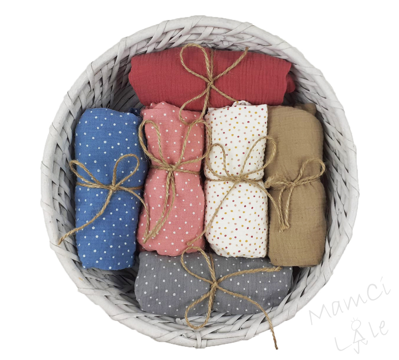 MUSLIN DIAPER SWADDLE 75x75cm MAMCILALE EAN (GTIN) 5907100110712