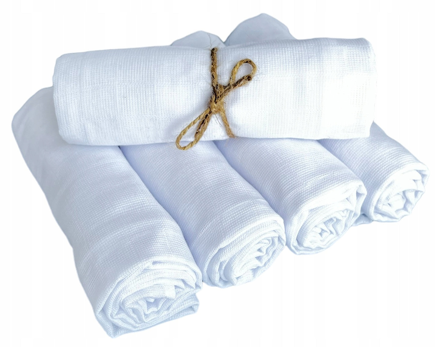 MUSLIN DIAPER WHITE MUSLIN DIAPERS 30x30 100% COTTON 1pcs Kind muslin