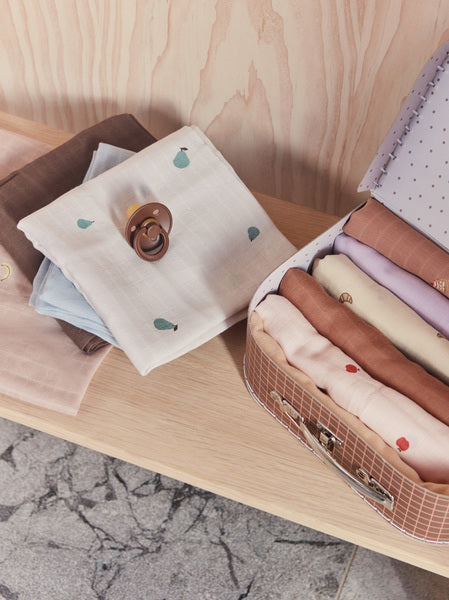 MUSLIN DIAPER YUMMY WIPE DIAPER 2 PCS OYOY MINI Packaging status original