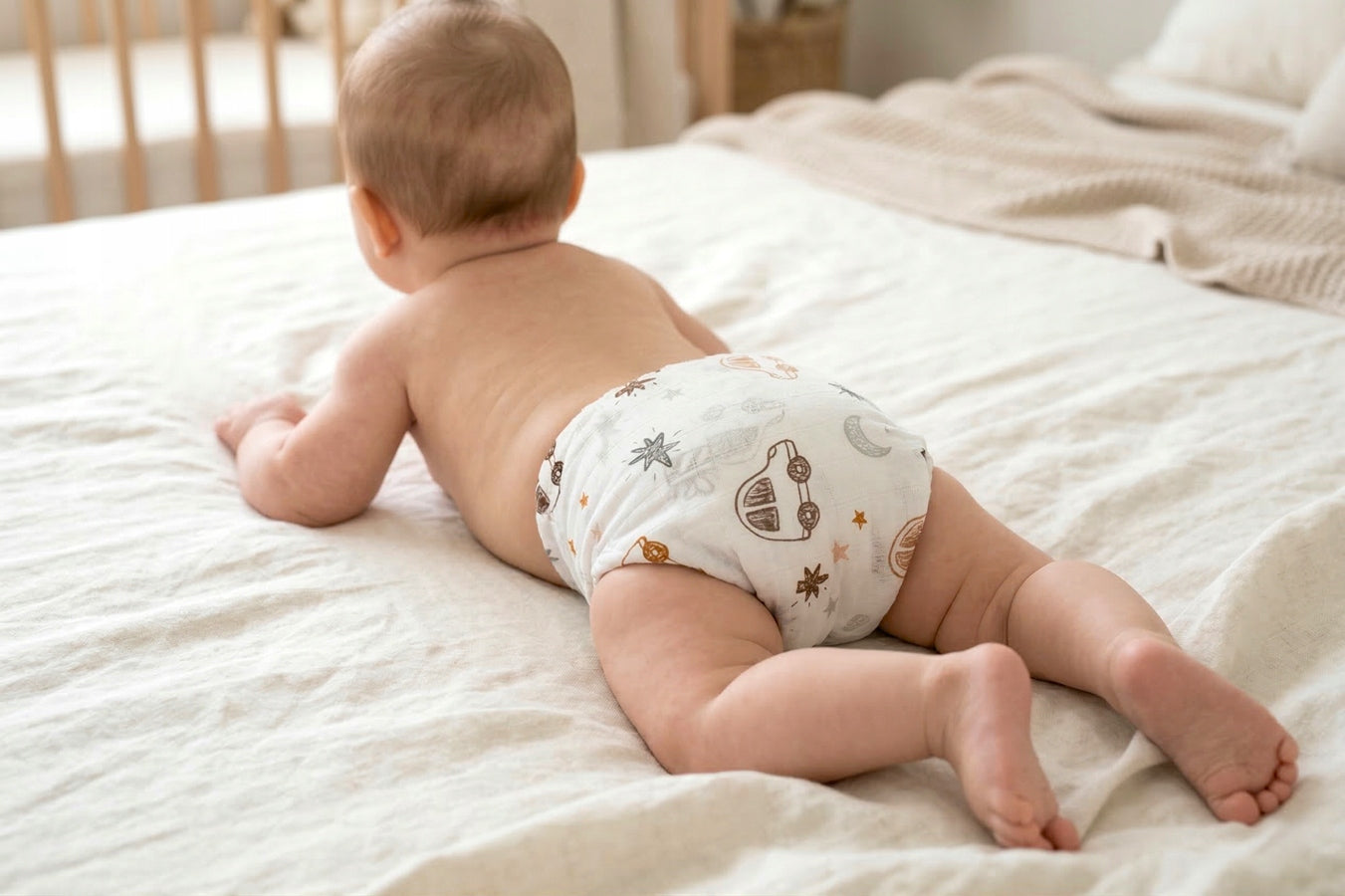 MUSLIN DIAPERS PREMIUM SET 3pcs 60x75cm BABYMAM Medical device no