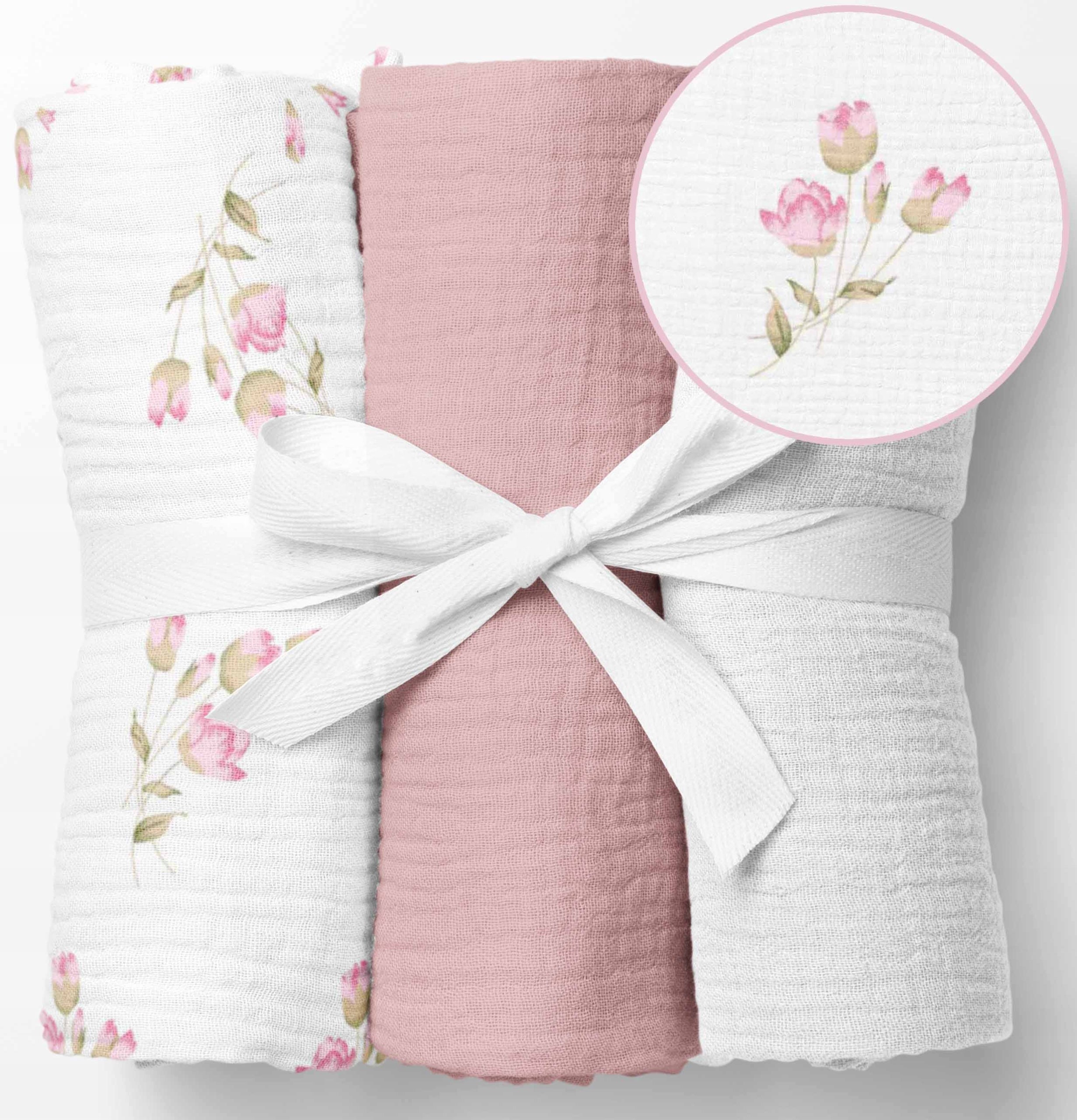 MUSLIN DIAPERS THICK DIAPERS 100% COTTON POLISH PRODUCT