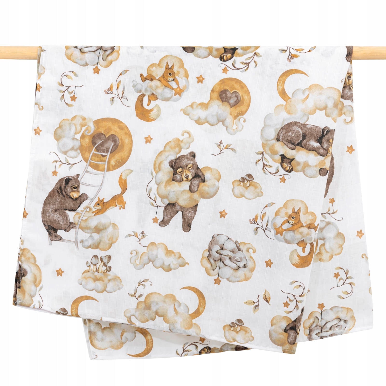 MUSLIN SWADDLE DIAPER blanket DIAPER 120 x 120