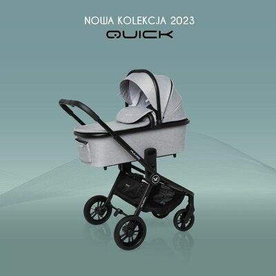 MUUVO QUICK ROCKY GREY STROLLER Brand Muuvo