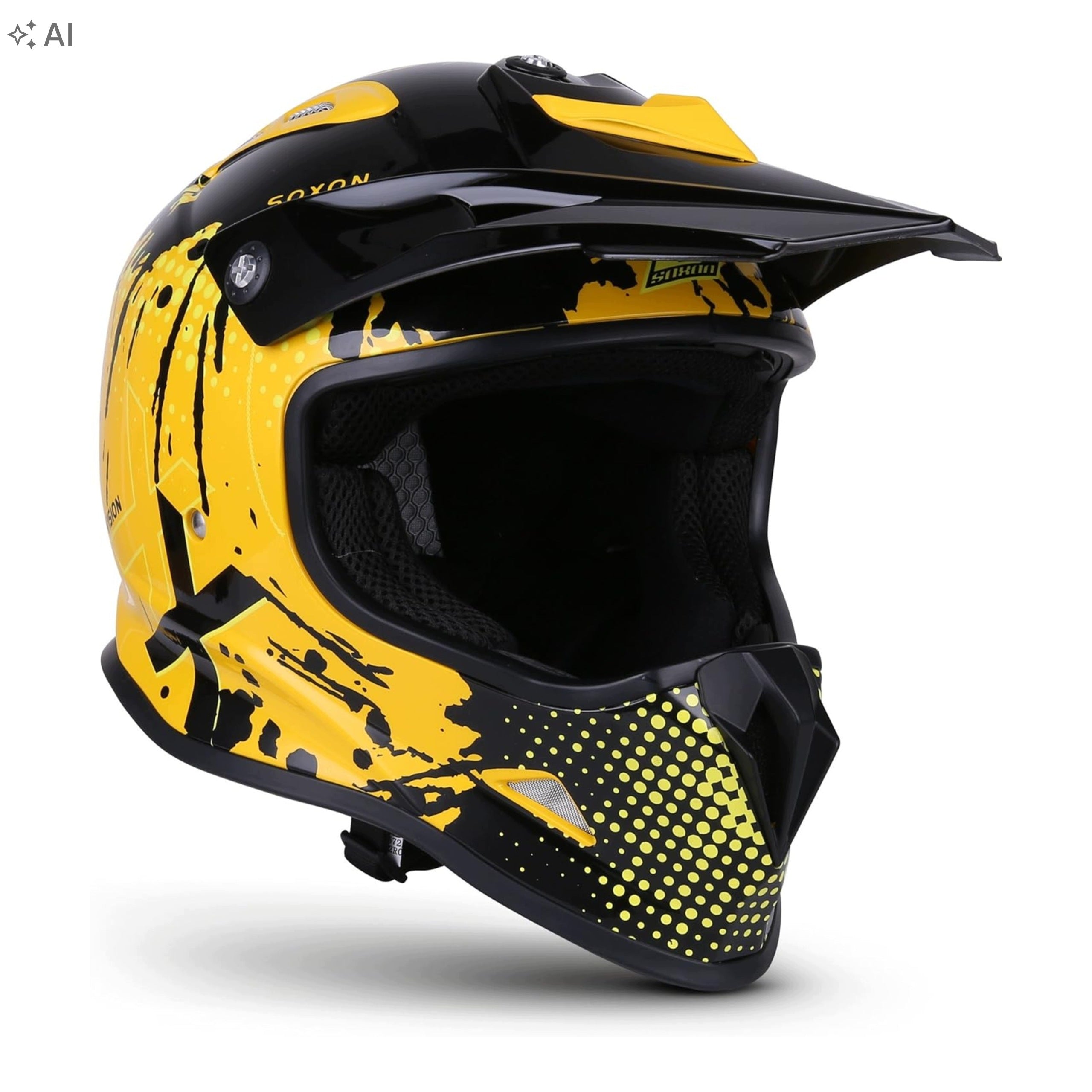 MX MTB Motorcycle Cross Helmet For Children SOXON SKC-33 Fusion Green