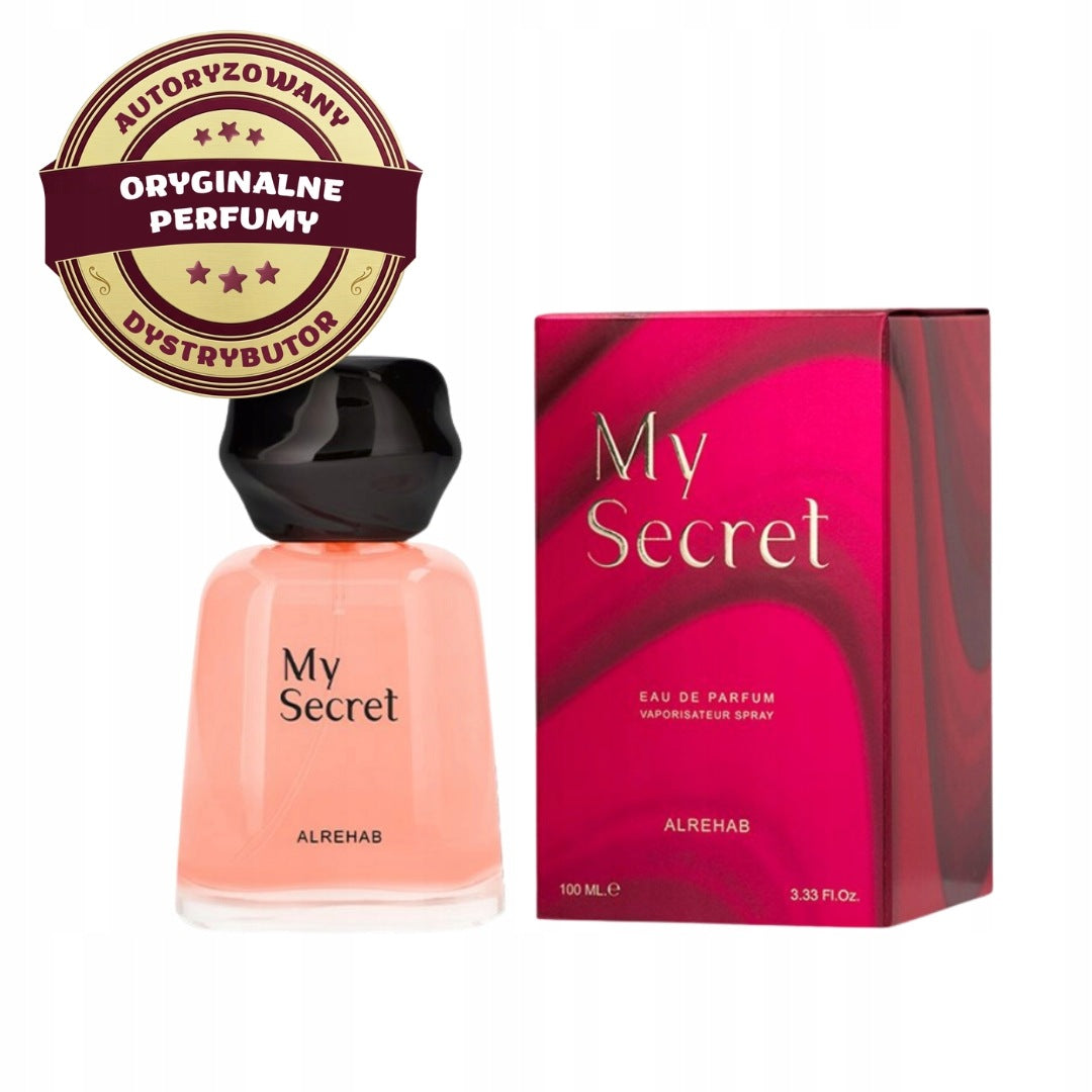 MY SECRET ARABIC CITRUS FLORAL PERFUME AMBER 100 ml AL REHAB EDP