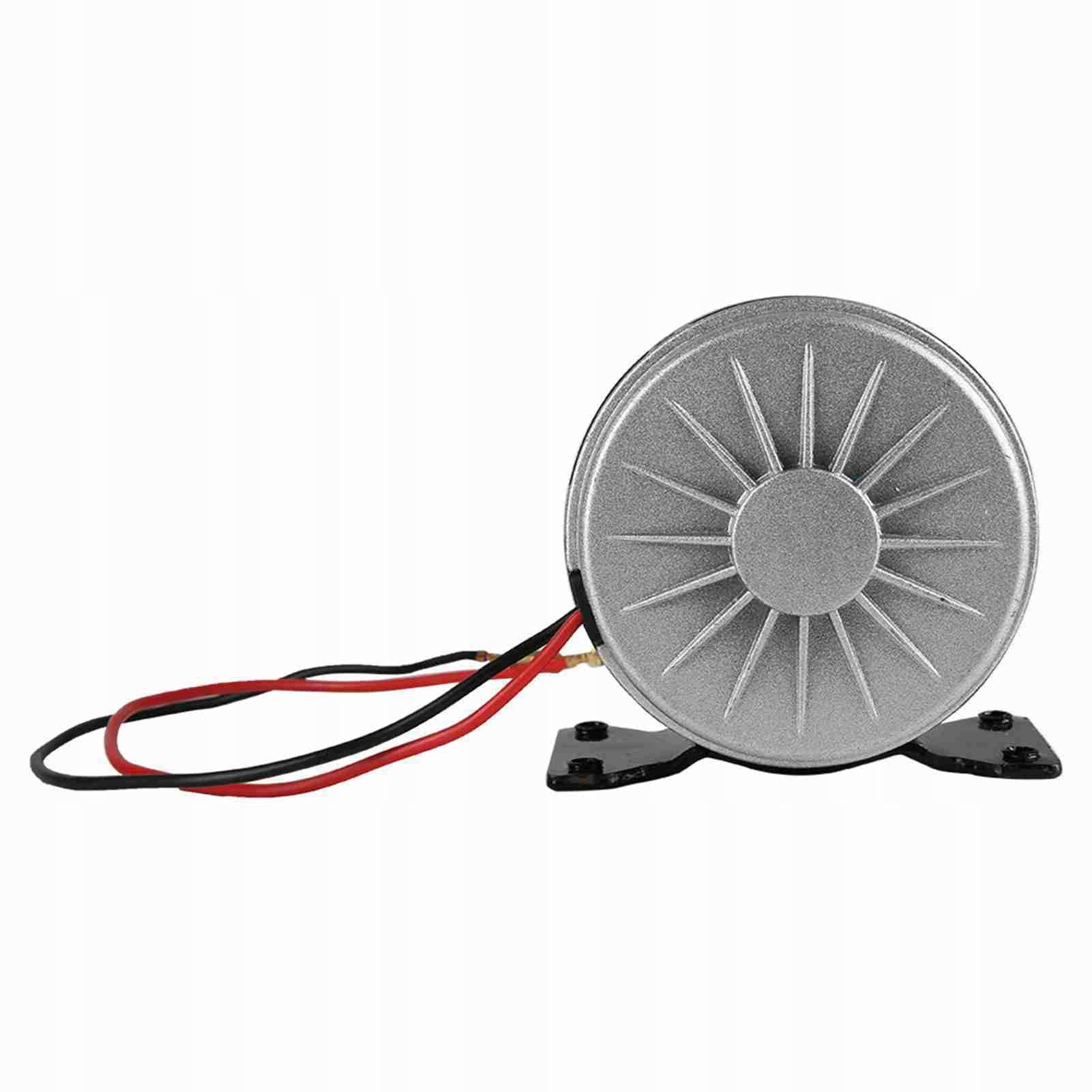 MY1016 24V 300W Aluminum Small Portable Brush Motor For 7Y Maximum speed 1 km/h