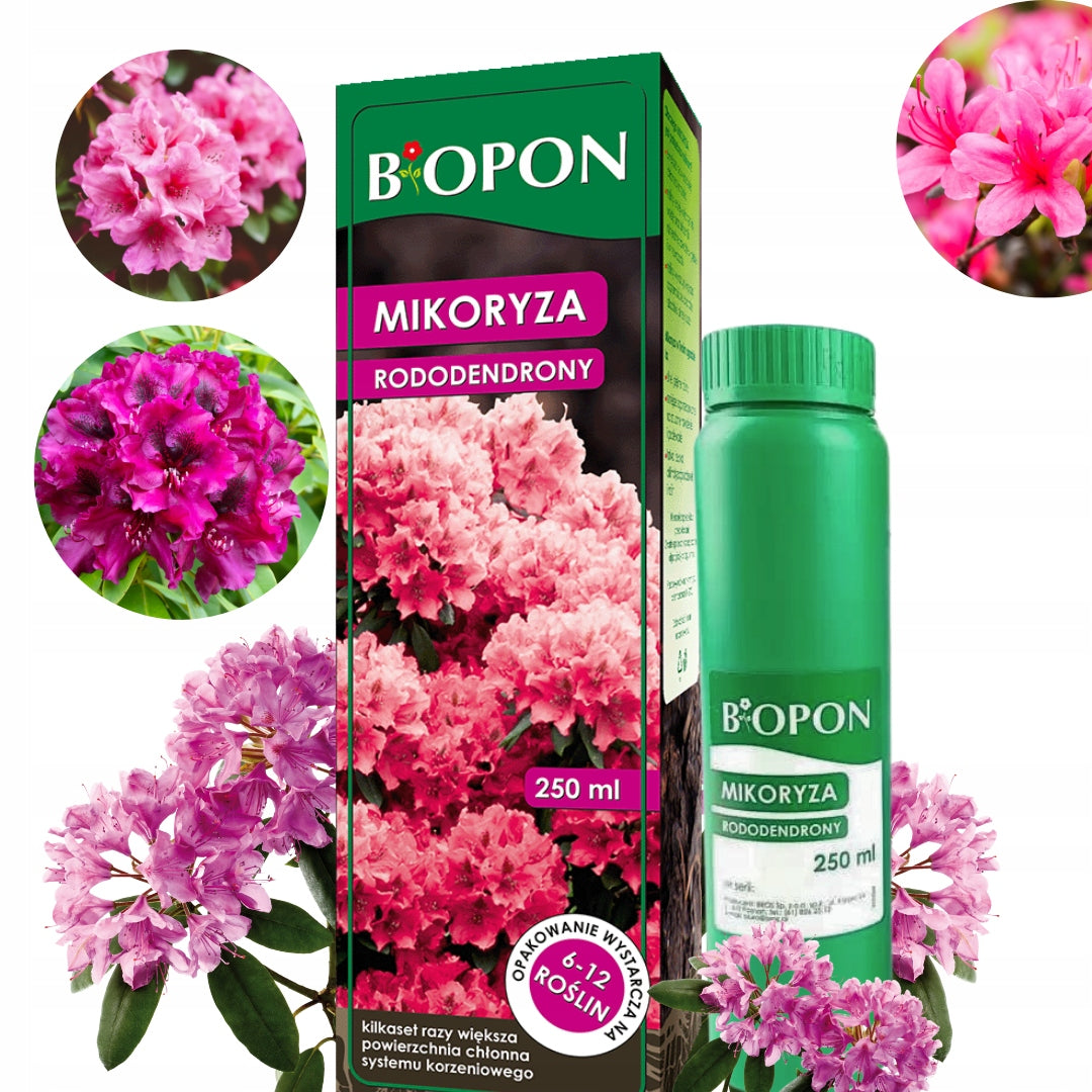 MYCORRHIZA FOR RHODODENDRONS AZALEA BLUEBERRIES HEATHER RHODODENDRONS BIOPON 250ml Manufacturer Bros