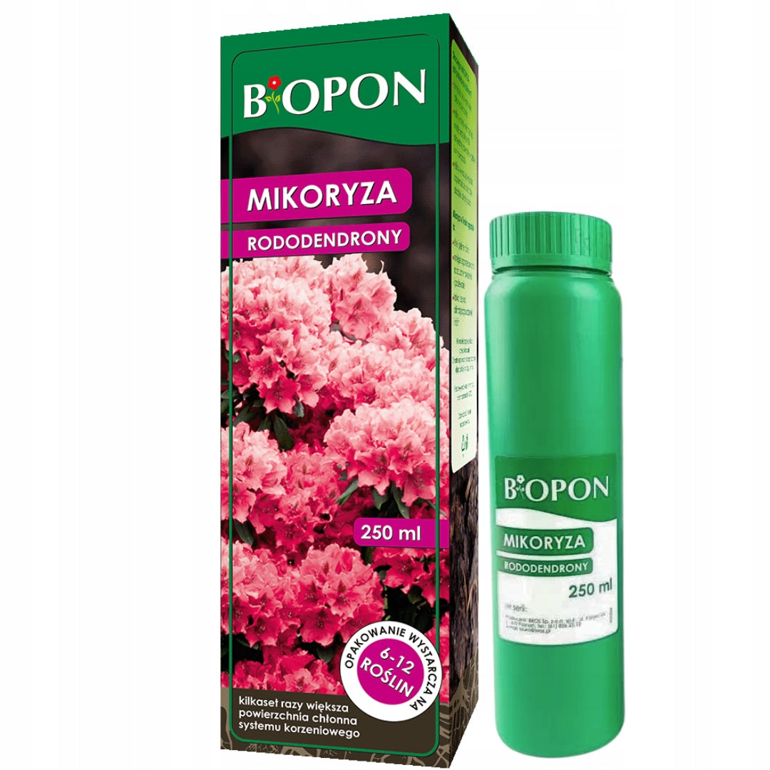 MYCORRHIZA FOR RHODODENDRONS AZALEA BLUEBERRIES HEATHER RHODODENDRONS BIOPON 250ml