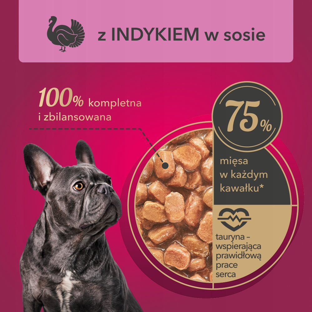 MYLOVE Adult Dog Food with Turkey Flavor 24х100g Manufacturer code 4820269144187