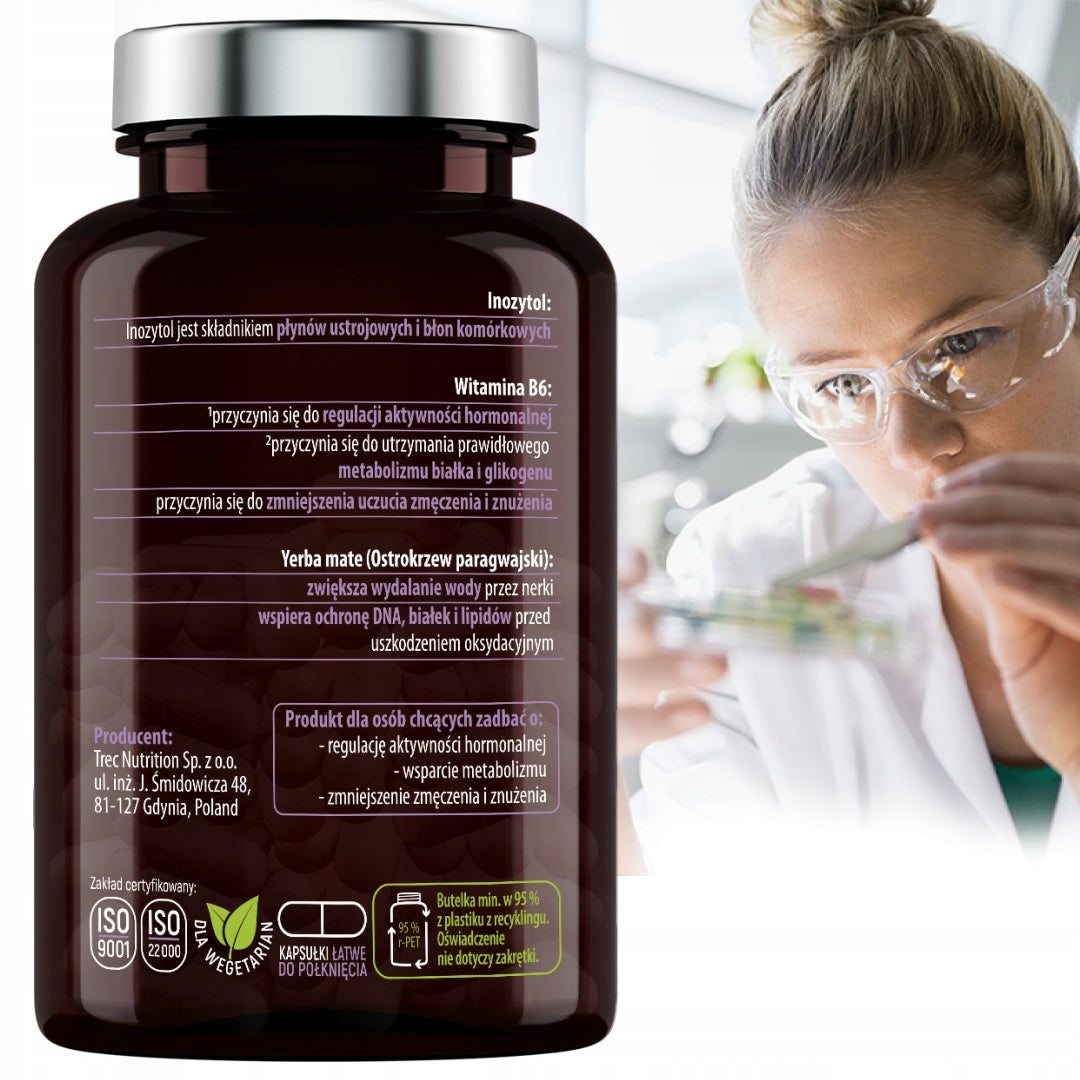 MYO-INOZYTOL Forte+ Complex for Metabolism PCOS Nerves Hormones Wit B8 Mio Brand Essensey