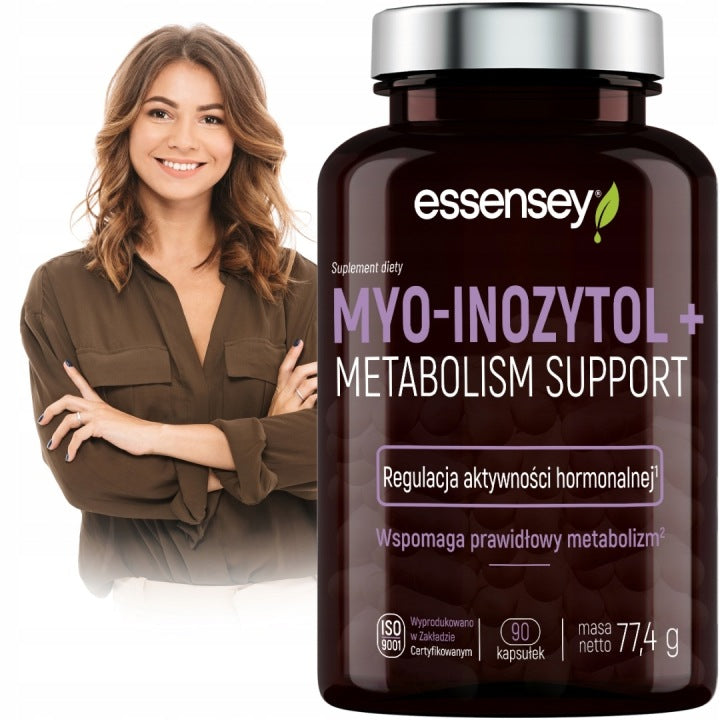 MYO-INOZYTOL Forte+ Complex for Metabolism PCOS Nerves Hormones Wit B8 Mio