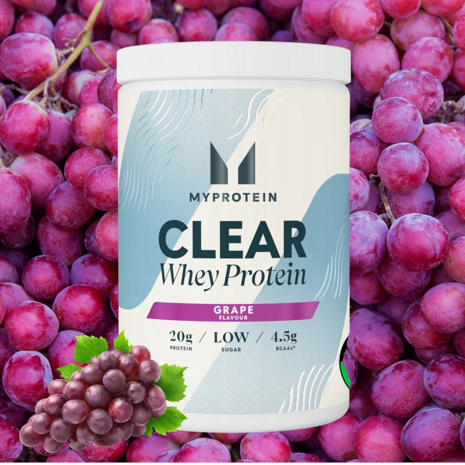 MYPROTEIN CLEAR WHEY ISOLATE 500g PROTEIN protein drink GRAPE Packaging status original
