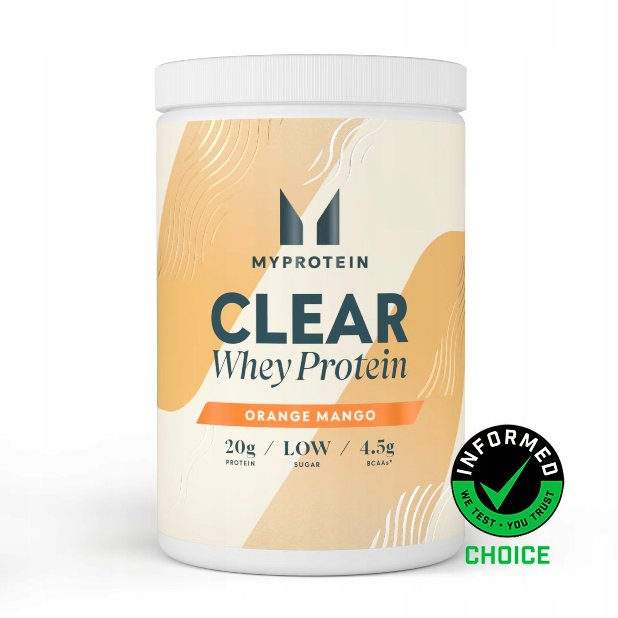 MYPROTEIN CLEAR WHEY ISOLATE 520g PROTEIN protein drink ORANGE MANGO Packaging status original