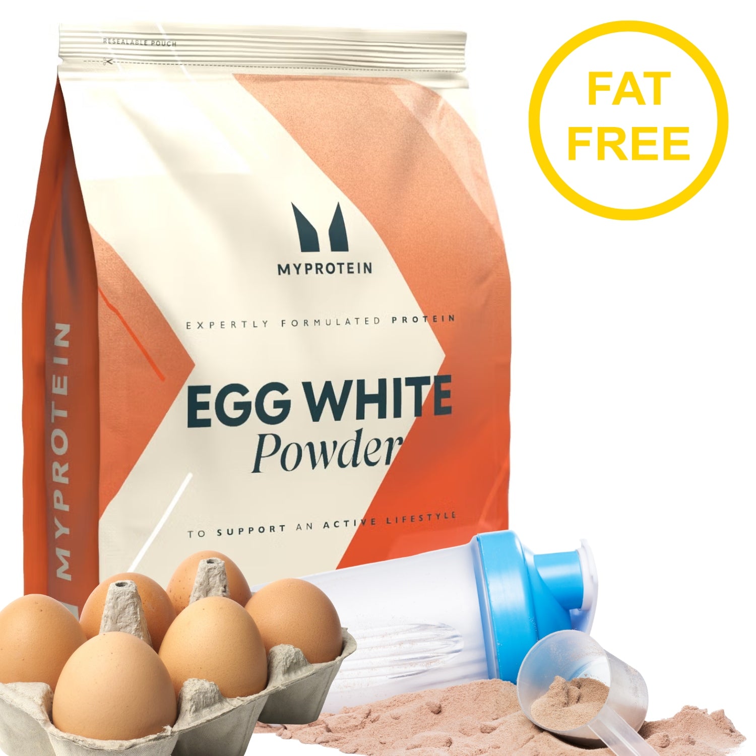 MYPROTEIN EGG WHITE POWDER 100% egg white powder 2,5kg NATURAL