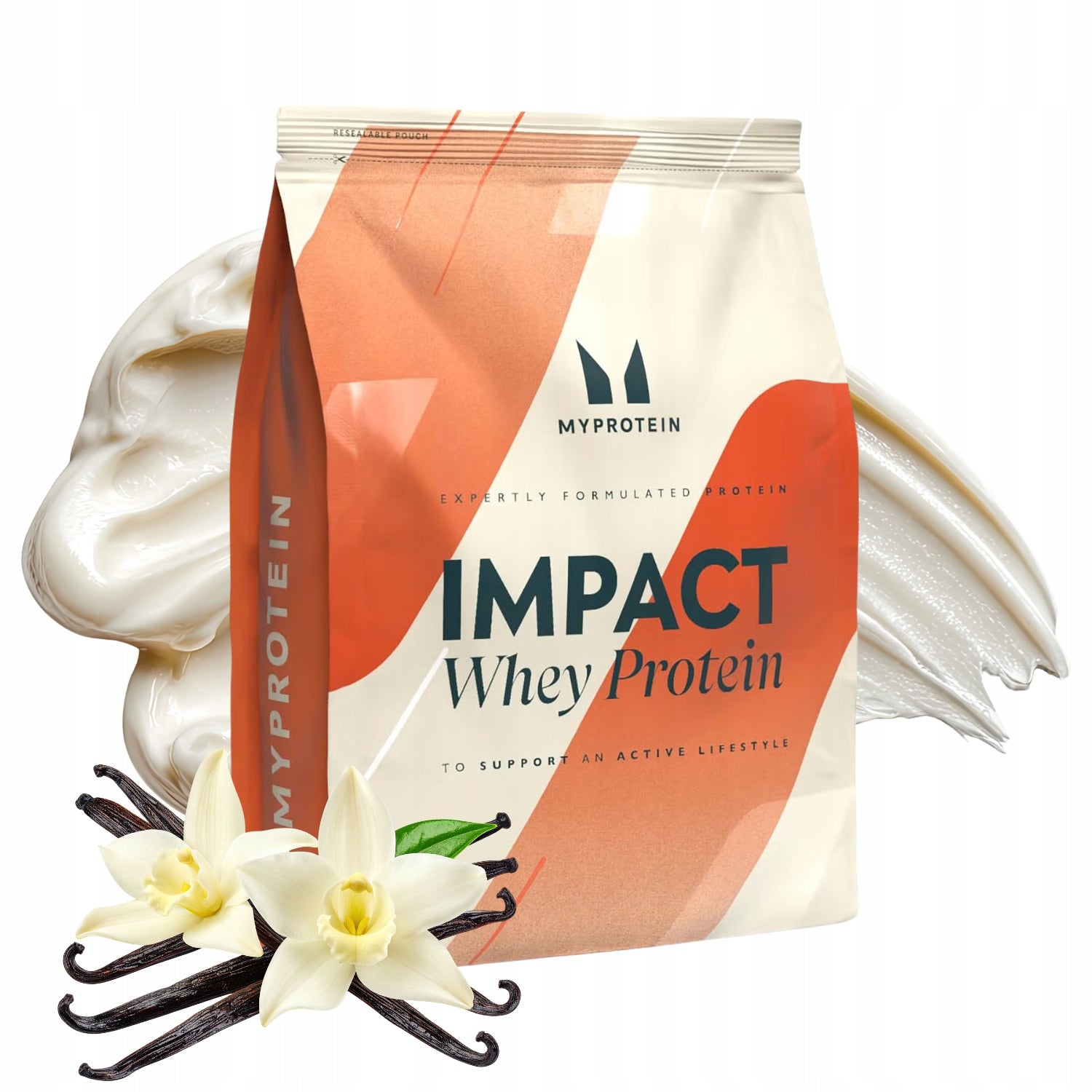 MYPROTEIN Protein 900g impact whey protein WPC VANILLA flavour Packaging status original