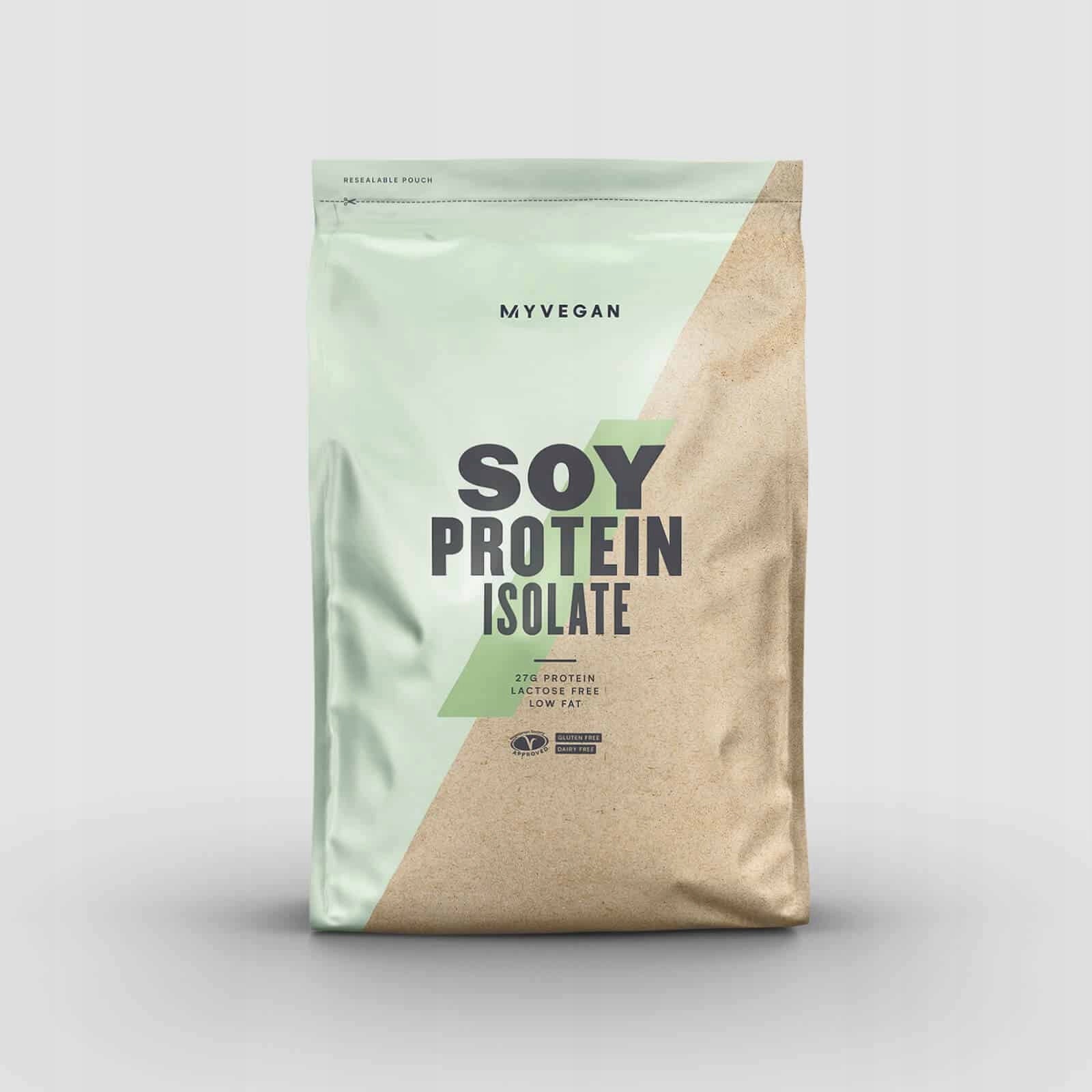MYPROTEIN SOY Isolate Soy Protein Conditioner VEGAN NATURAL 1kg Packaging status original