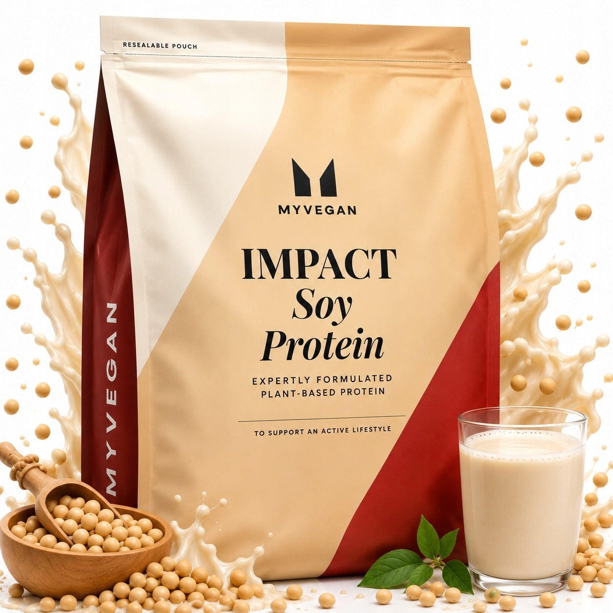 MYPROTEIN Soy VEGE 1kg WHEY ISOLATE UNFLAVOURED NATURAL