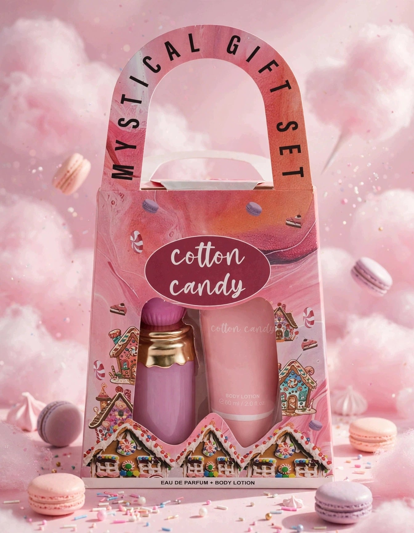 MYSTICAL Cotton Candy – Set of Perfumes and Body Lotion