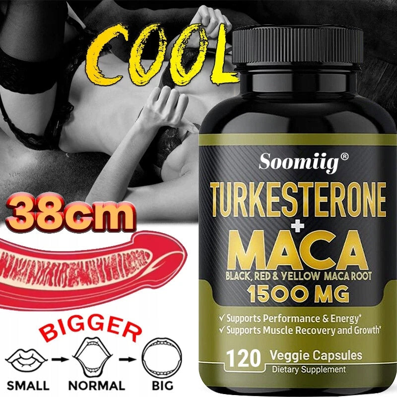 Maca root + Turkesterone – a super-strong remedy to strengthen sexual performance Expiration date at least 1 year from the date of purchase