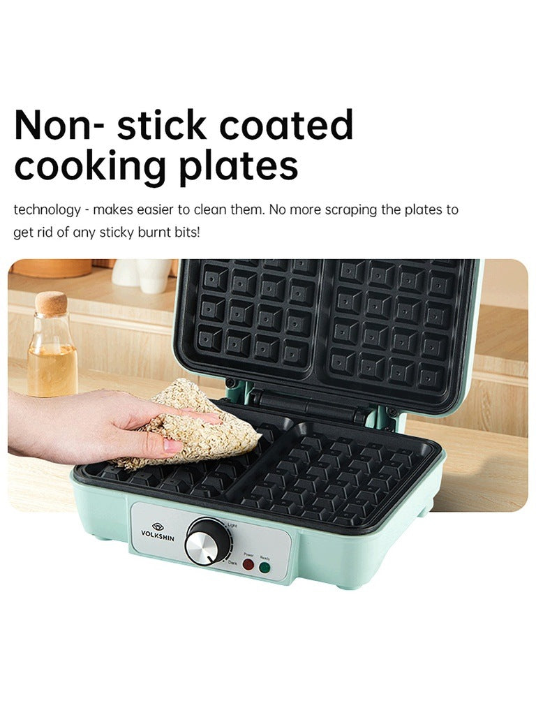 Macchina per waffle Volkshin green - fast wafers Model BLA-1109-Light_green