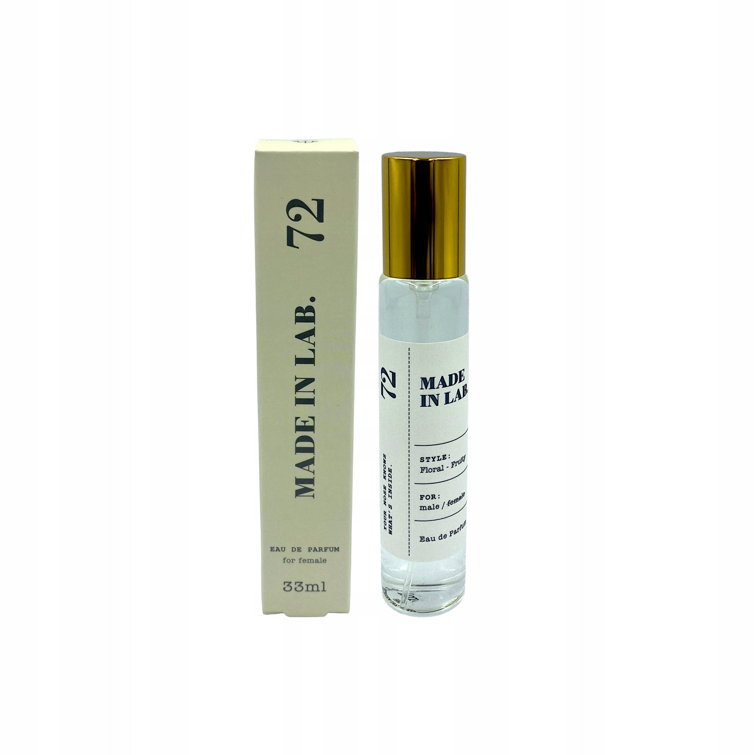 Made In Lab. 72 Perfume Perfumed Water for Women 33ml