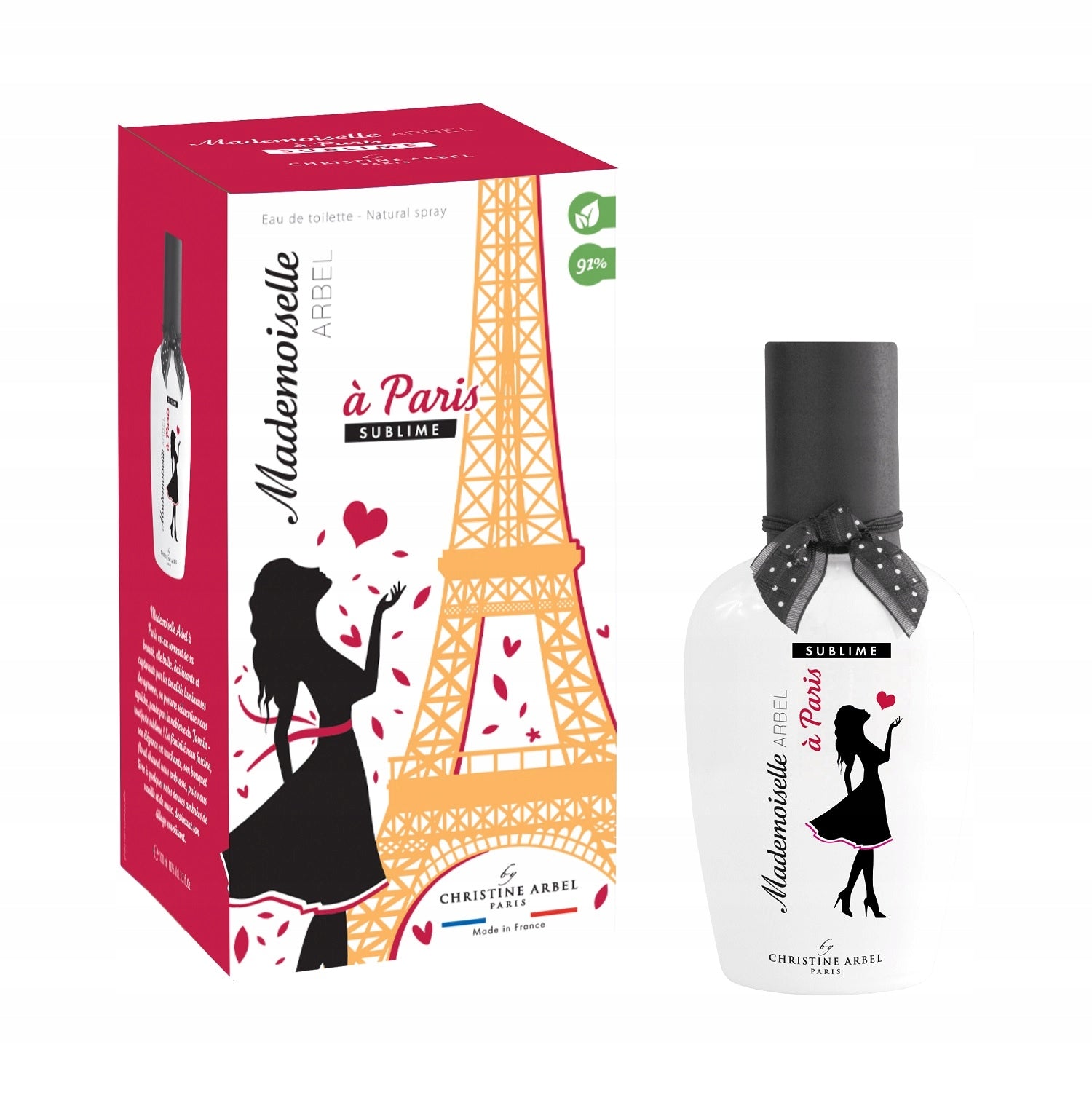 Mademoiselle Arbel in Paris Sublime eau de toilette Christine Arbel 100ml