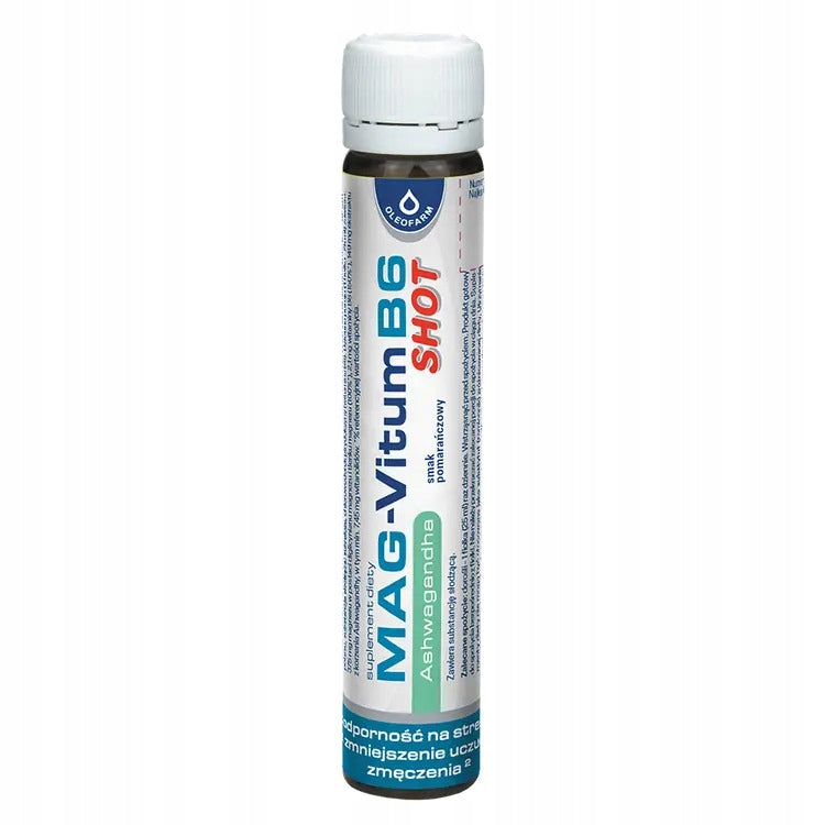 Mag-Vitum B6 Ashwagandha SHOT 25ml CALM, NERVOUS SYSTEM