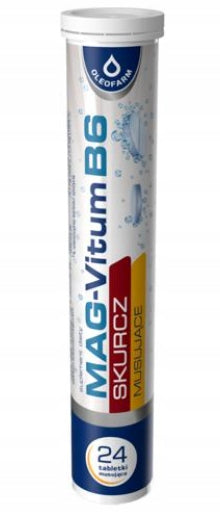 Mag-Vitum B6 Shrink 24 effervescent tablets