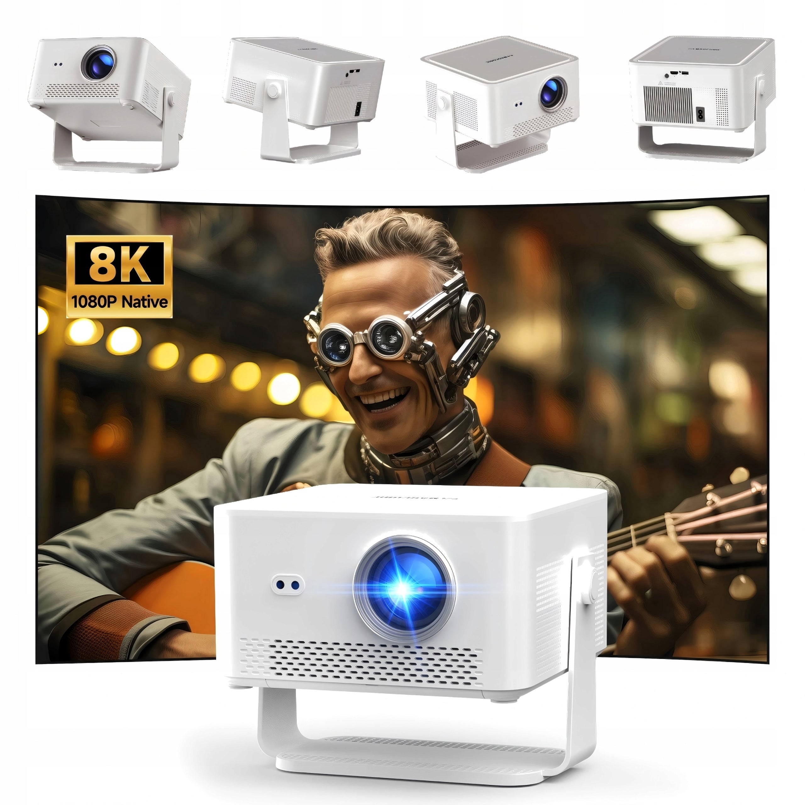Magcubic HY450MAX Android Small projector 4K WiFi6 Smart TV BT5.4 HDR10+ Manufacturer code 9331621922183