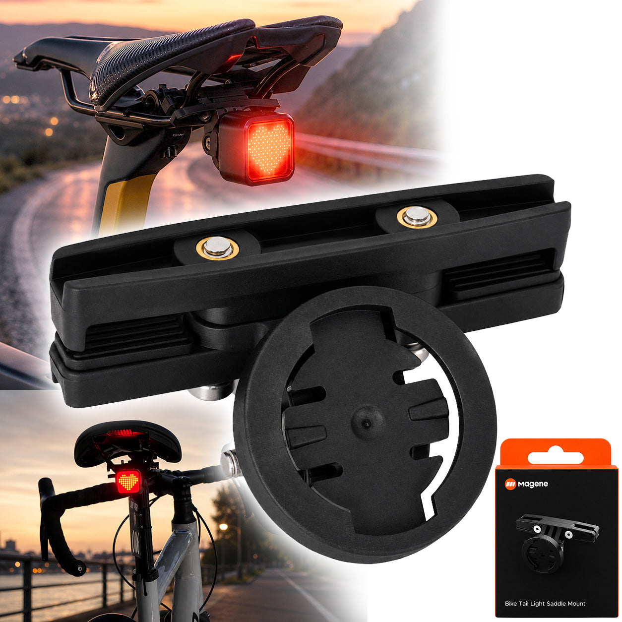 Magene Bicycle Lamp Holder L508 L308 Seat Rod Mount
