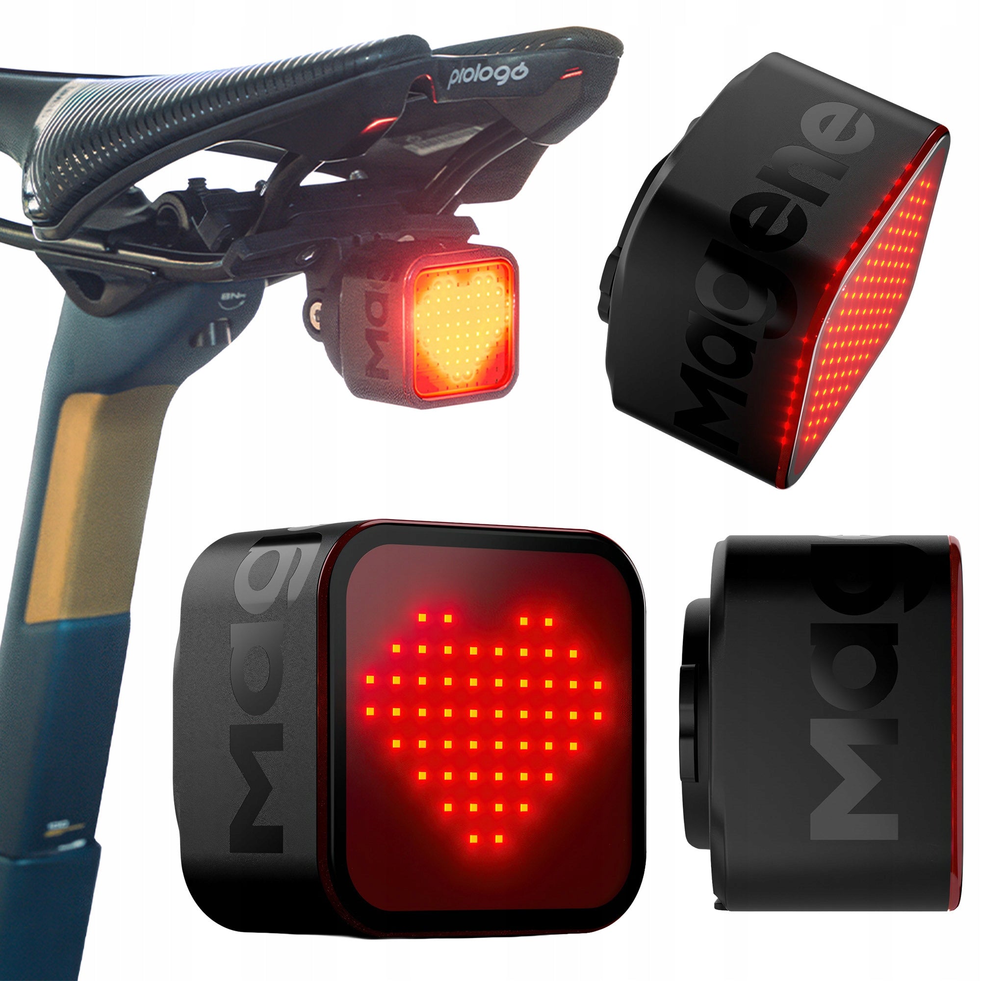 Magene L308 Expressive Rear Bike Light GIF Emoji Bluetooth Animation Brand MAGENE