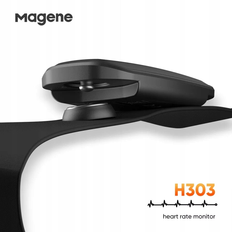 Magene heart rate belt BT ANT+ sensor for Polar Garmin Brand MAGENE