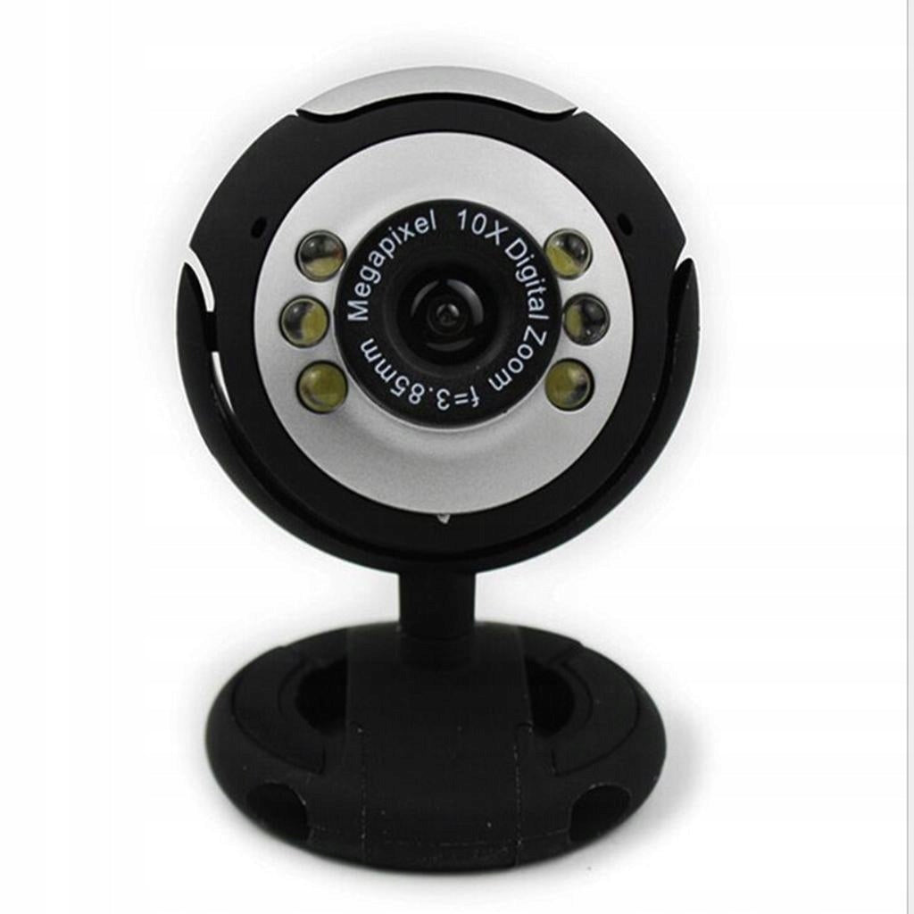 MagiDeal USB 2.0 Webcam Portable Degree Rotation Clip on Web Camera with Packaging status original