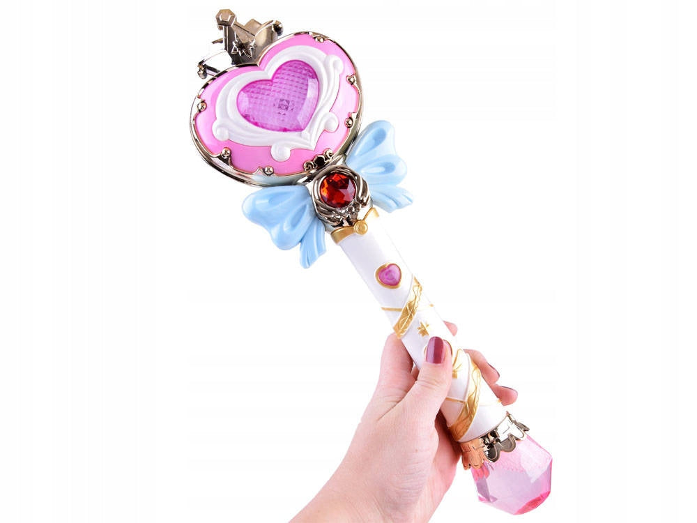 Magic Wand with soap bubble game shines ZA3997 Color pink