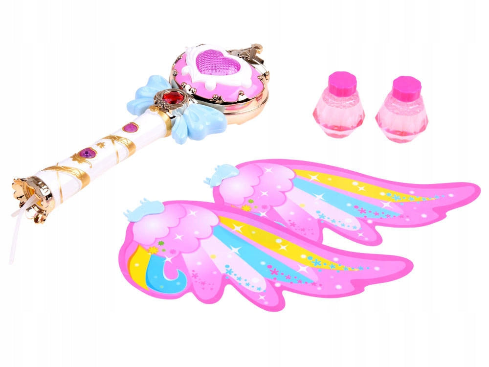 Magic Wand with soap bubble game shines ZA3997 Kind set