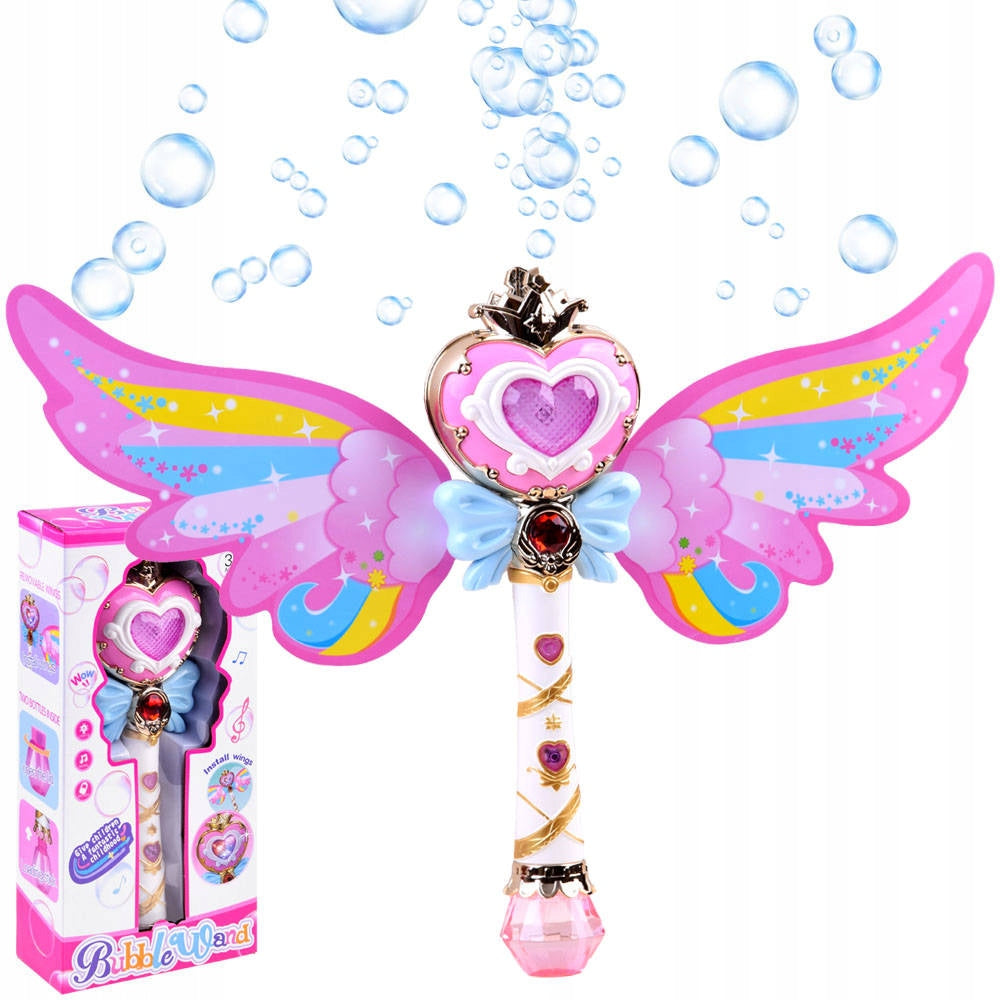 Magic Wand with soap bubble game shines ZA3997