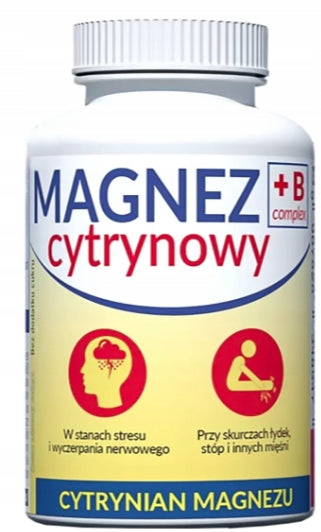 Magnesium B Complex - lemon normal blood cells and heart rate 100 tablets