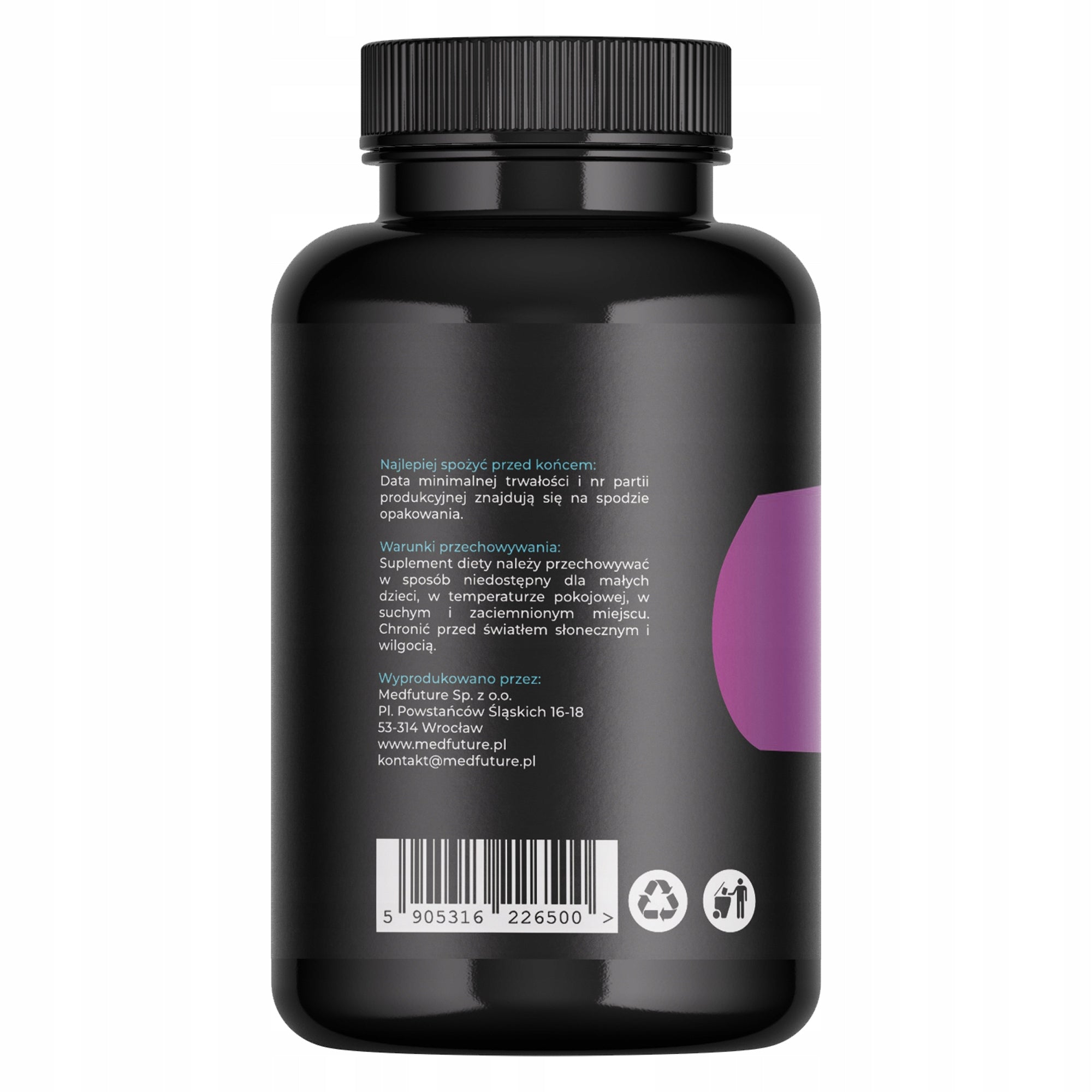 Magnesium Chelated 886 mg + Vitamin B6 2,5 mg - Muscle Support Brand ViveSanum
