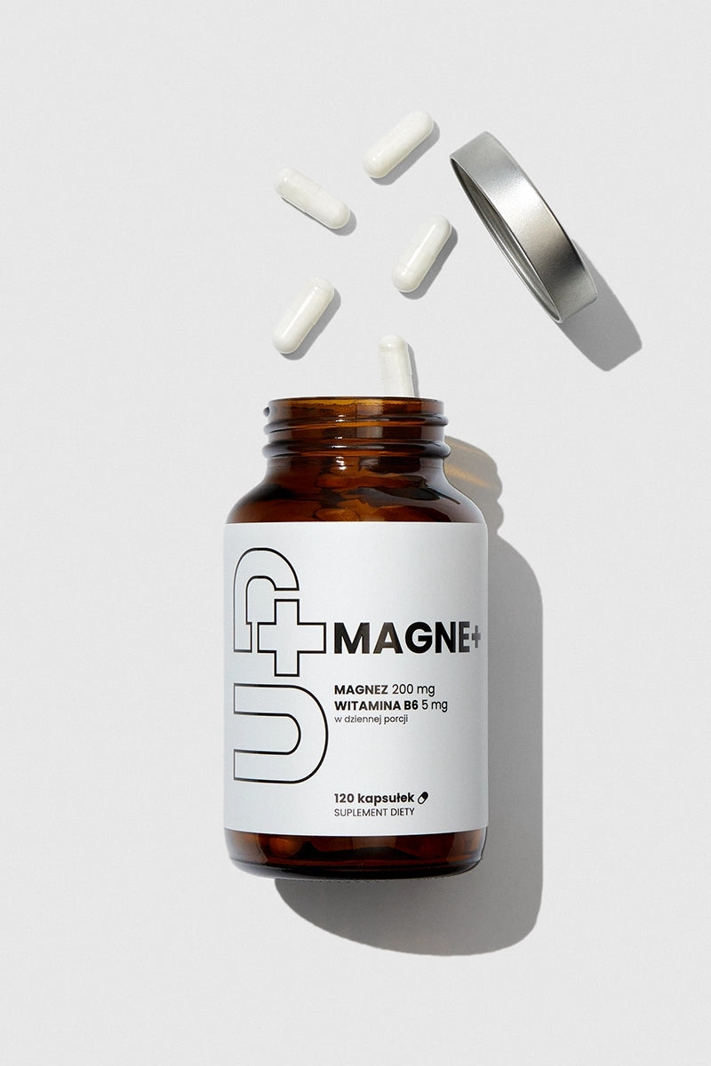 Magnesium Chelated B6 P-5-P Nerve Contractions Stress 120caps UP Health Pharma Manufacturer code 5904754157834