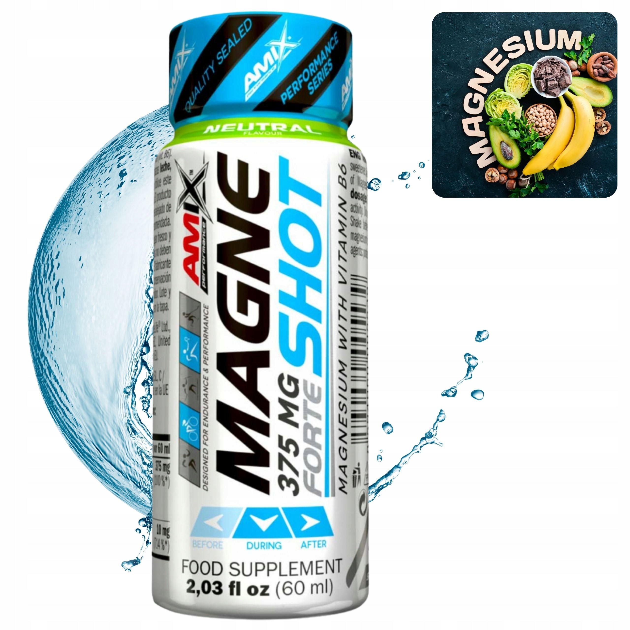 Magnesium Citrate Magnesium with Vitamin B6 Shot with Magnesium Natural Flavor