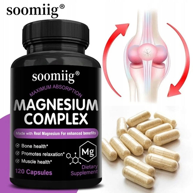 Magnesium Complex Capsules - Improve mood, strengthen muscles and health... EAN (GTIN) 074283240231