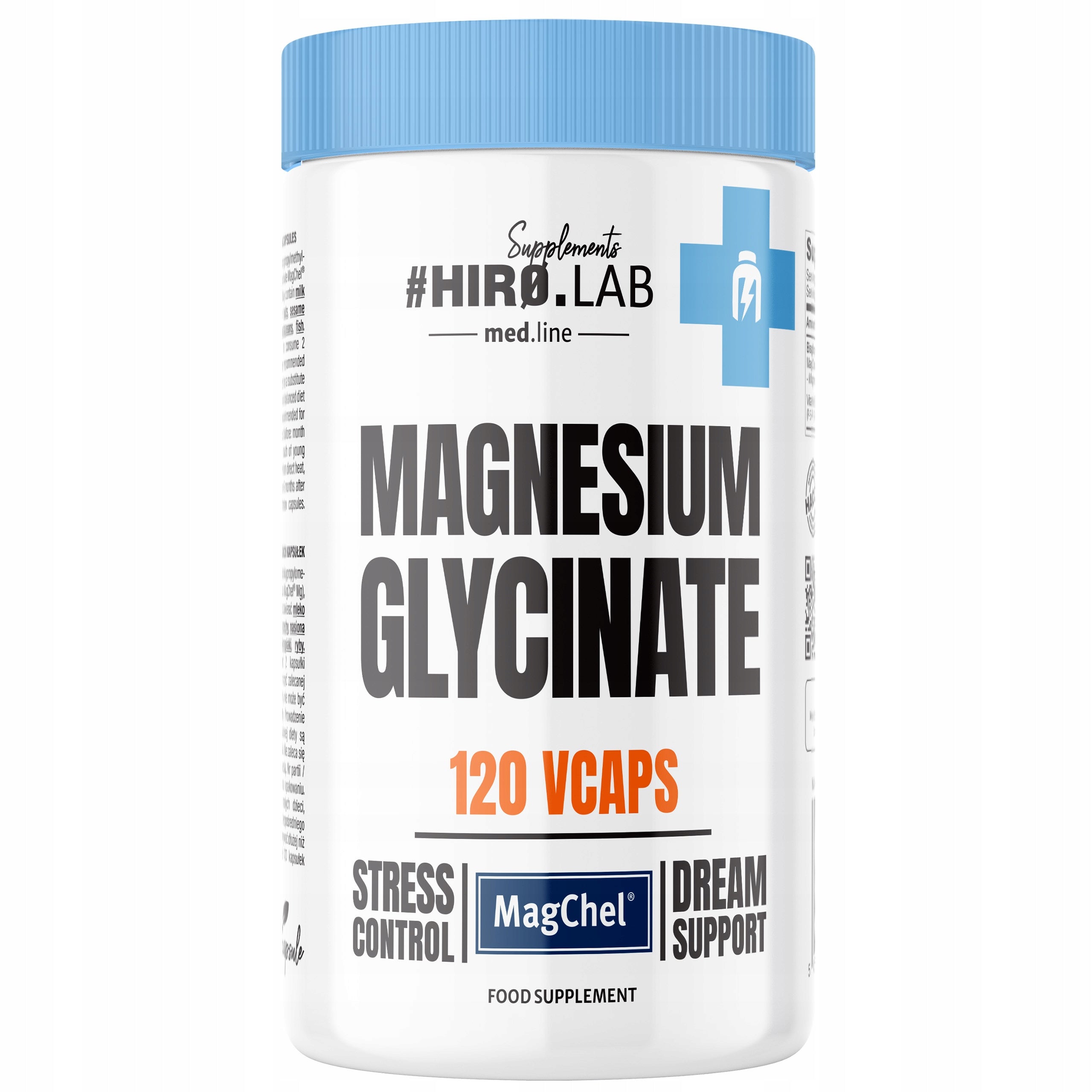 Magnesium Glycinate Magnesium Chelate 120 Cap Magnesium Glycinate MagChel B6 HIRO