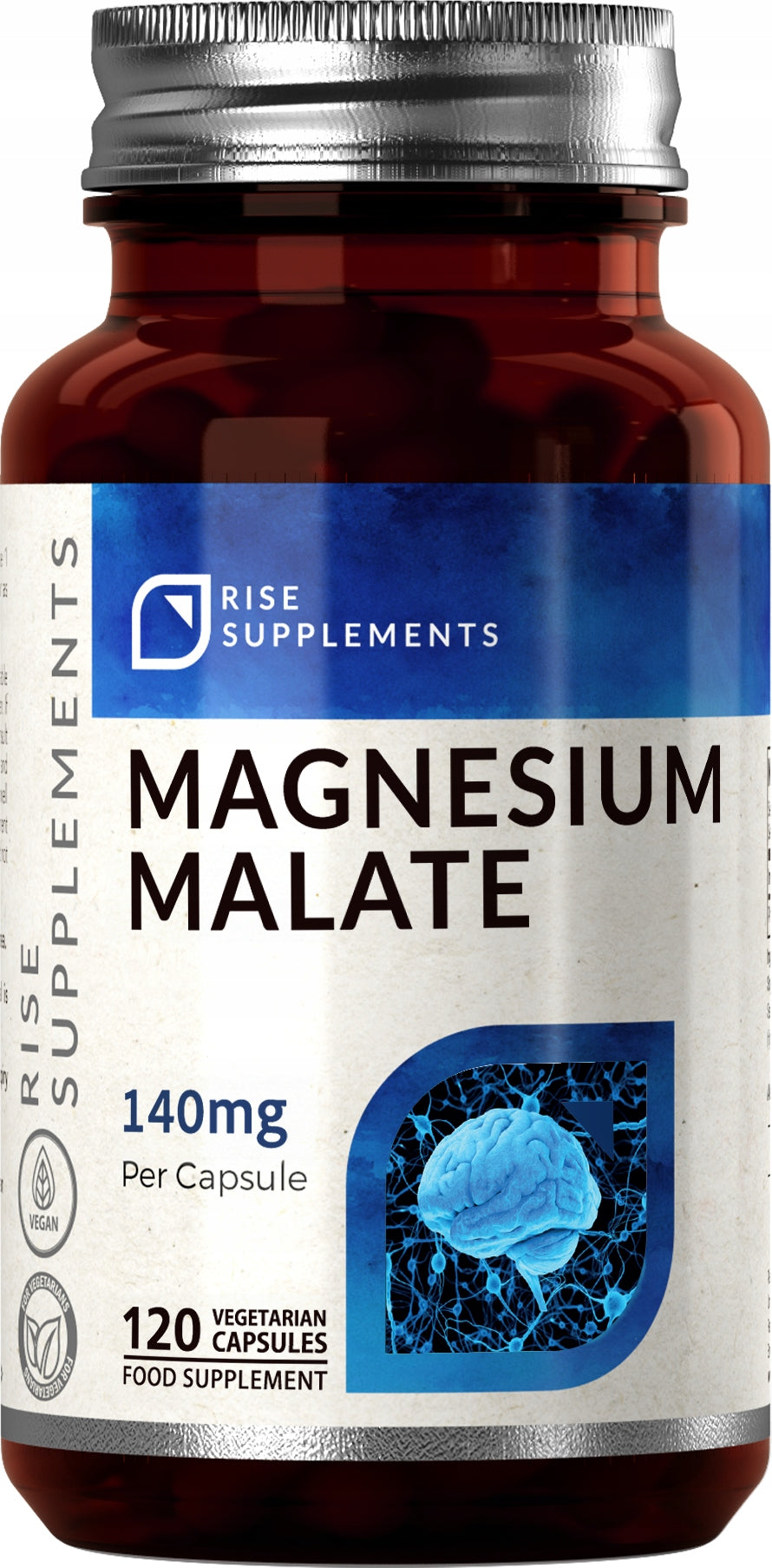 Magnesium Malate (Magnesium Malate) 120 capsules of 140mg