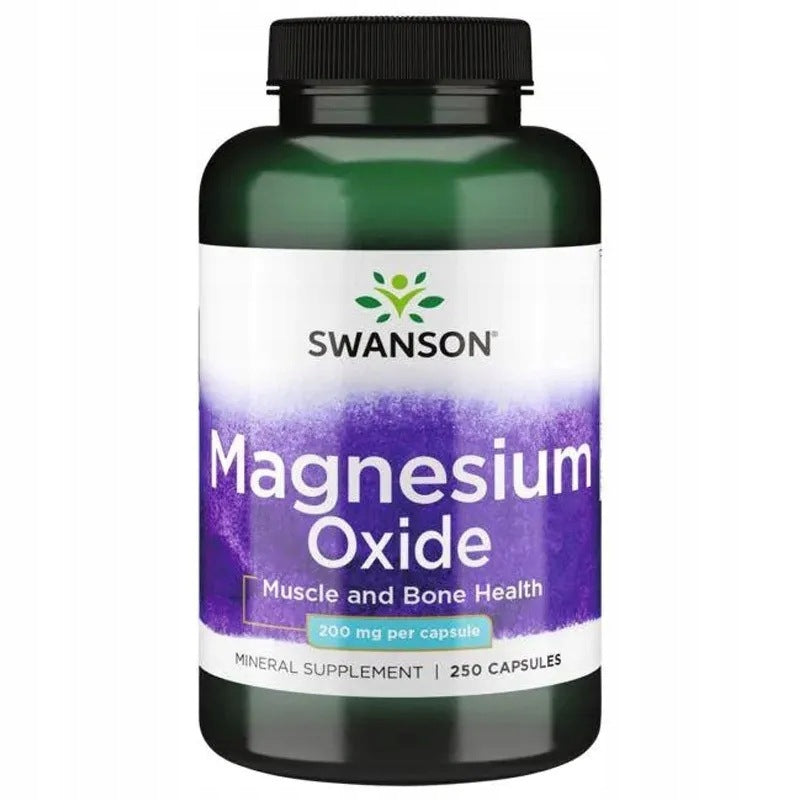 Magnesium Oxide (Magnesium Oxide) 200 mg, 250 capsules